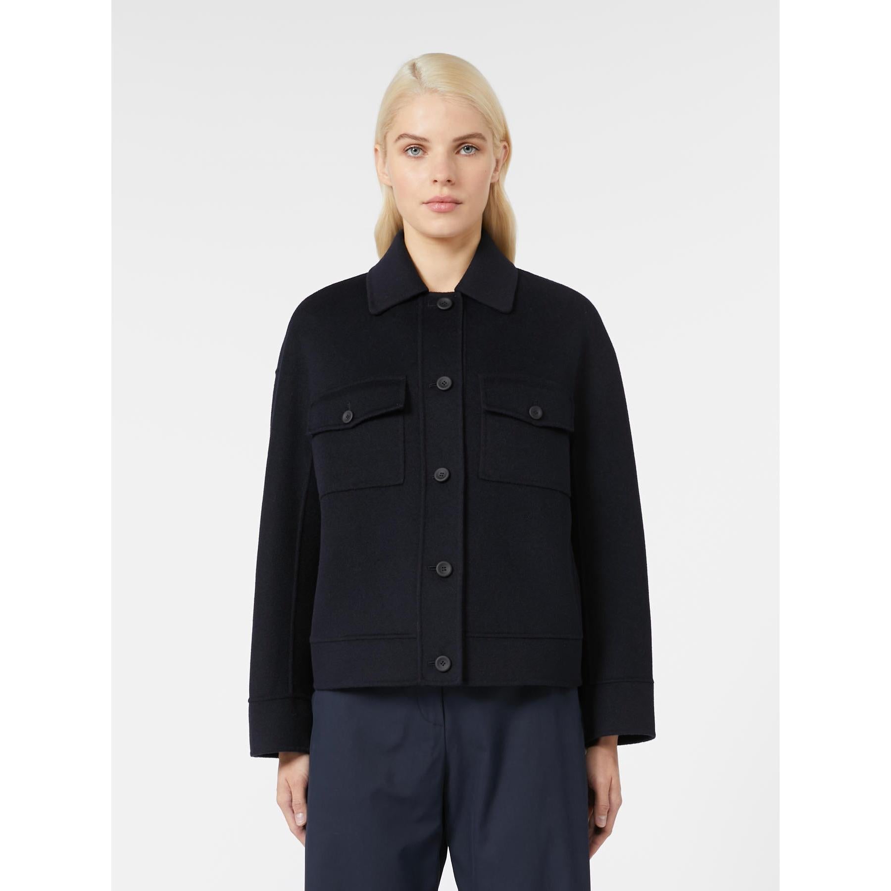Giacca in doppio drap di lana FIERO 006 MAX MARA STUDIO