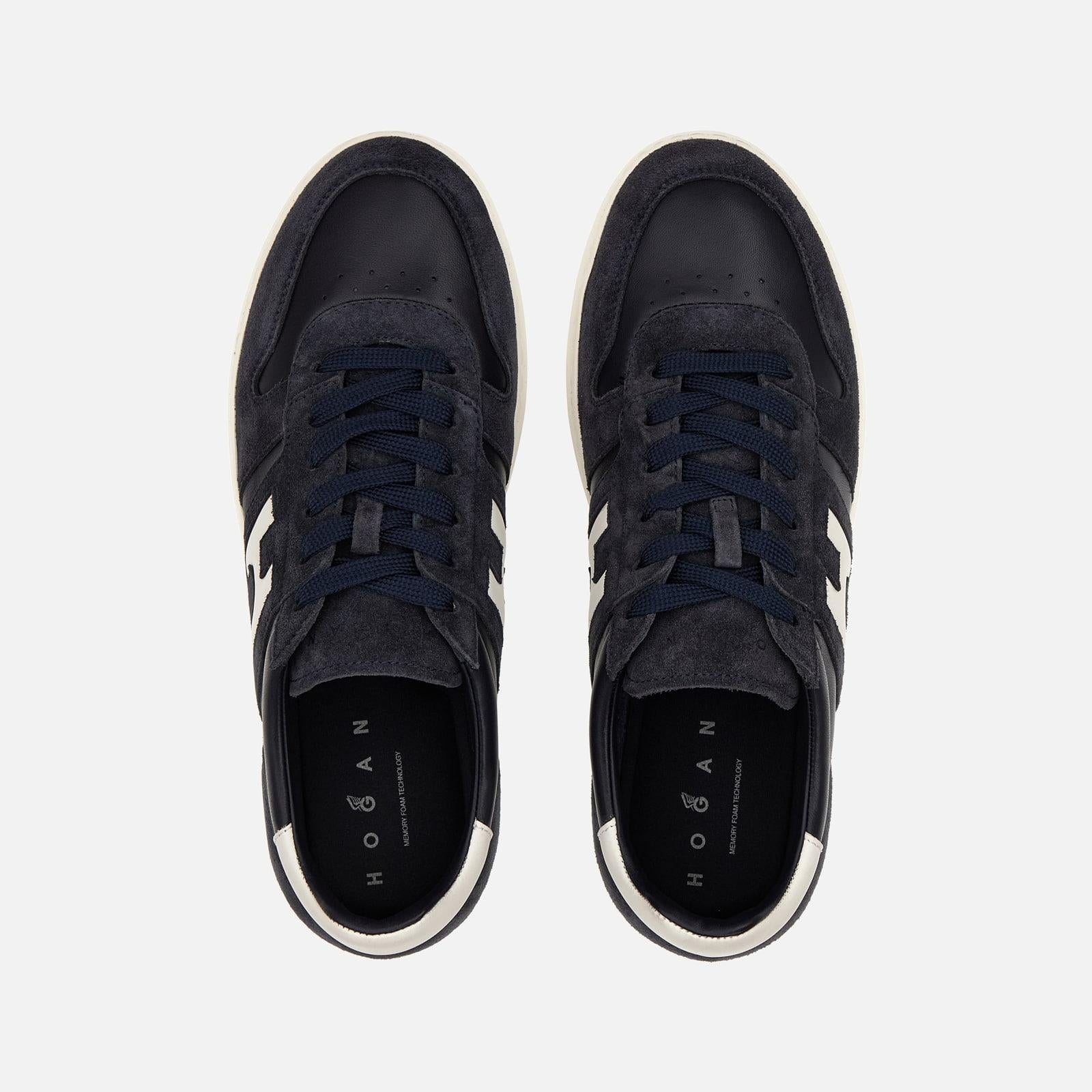 Sneakers Hogan H-TV<BR/>Blu HXM6680FZ00UHC 01VU HOGAN