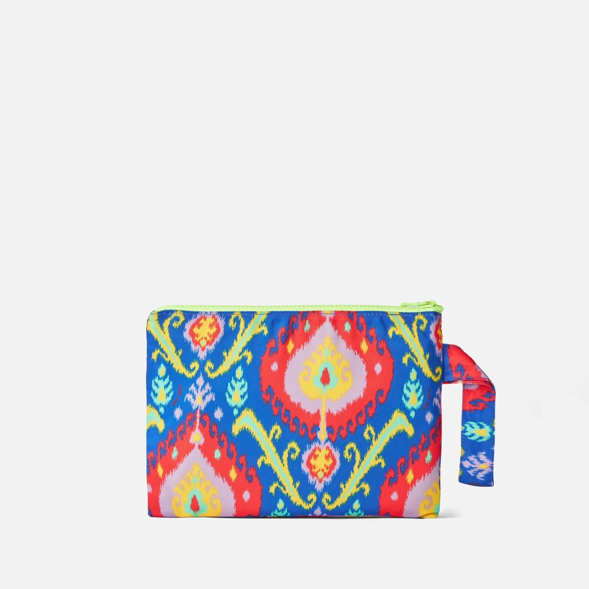 Pochette Pareasy in nylon con stampa ikat<BR/> PARE0001 00730D MC2 SAINT BARTH