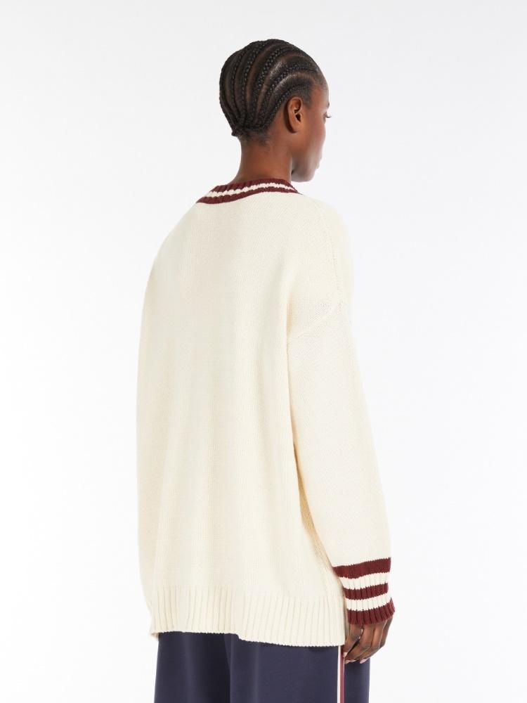 Cardigan donna in filato di cotone VICOLO 018 WEEKEND