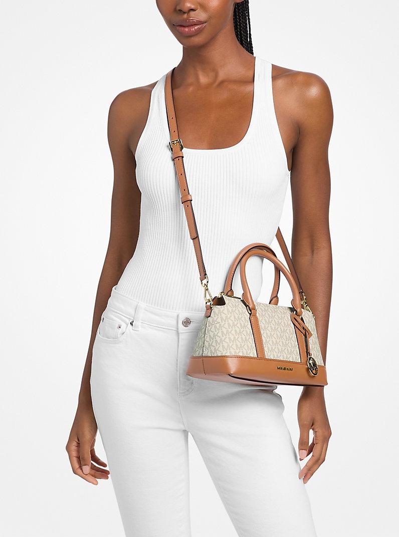 Borsa a mano Andie piccola con stampa logo<BR/> 30S6G3PS1B 149 MICHAEL KORS