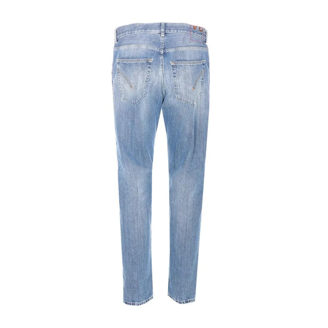 Jeans Dian carrot in denim fisso<BR/> UP576DFE313LL5 800 DONDUP