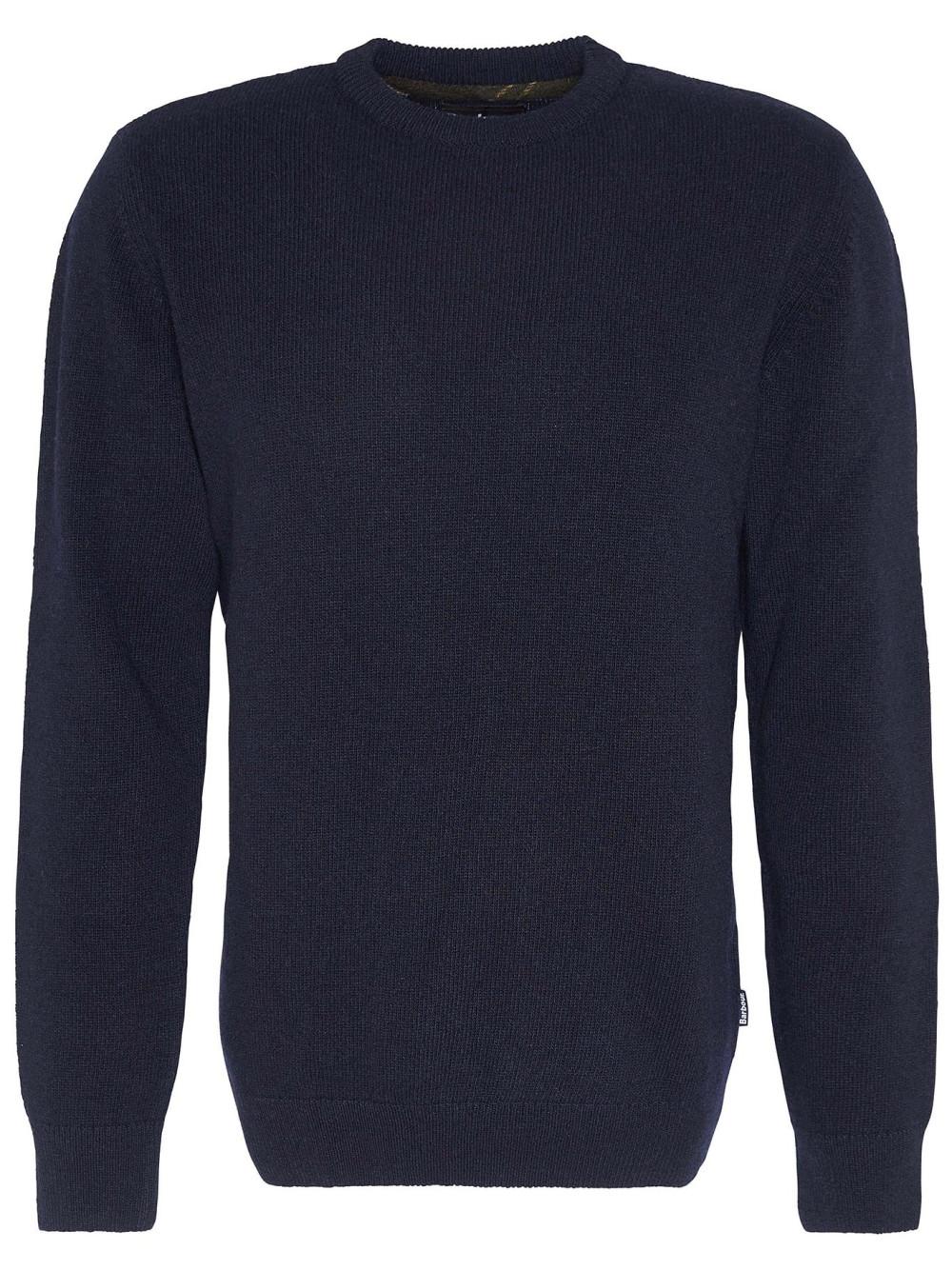 Maglione girocollo in pura lana Holden MKN1576 NY91 BARBOUR