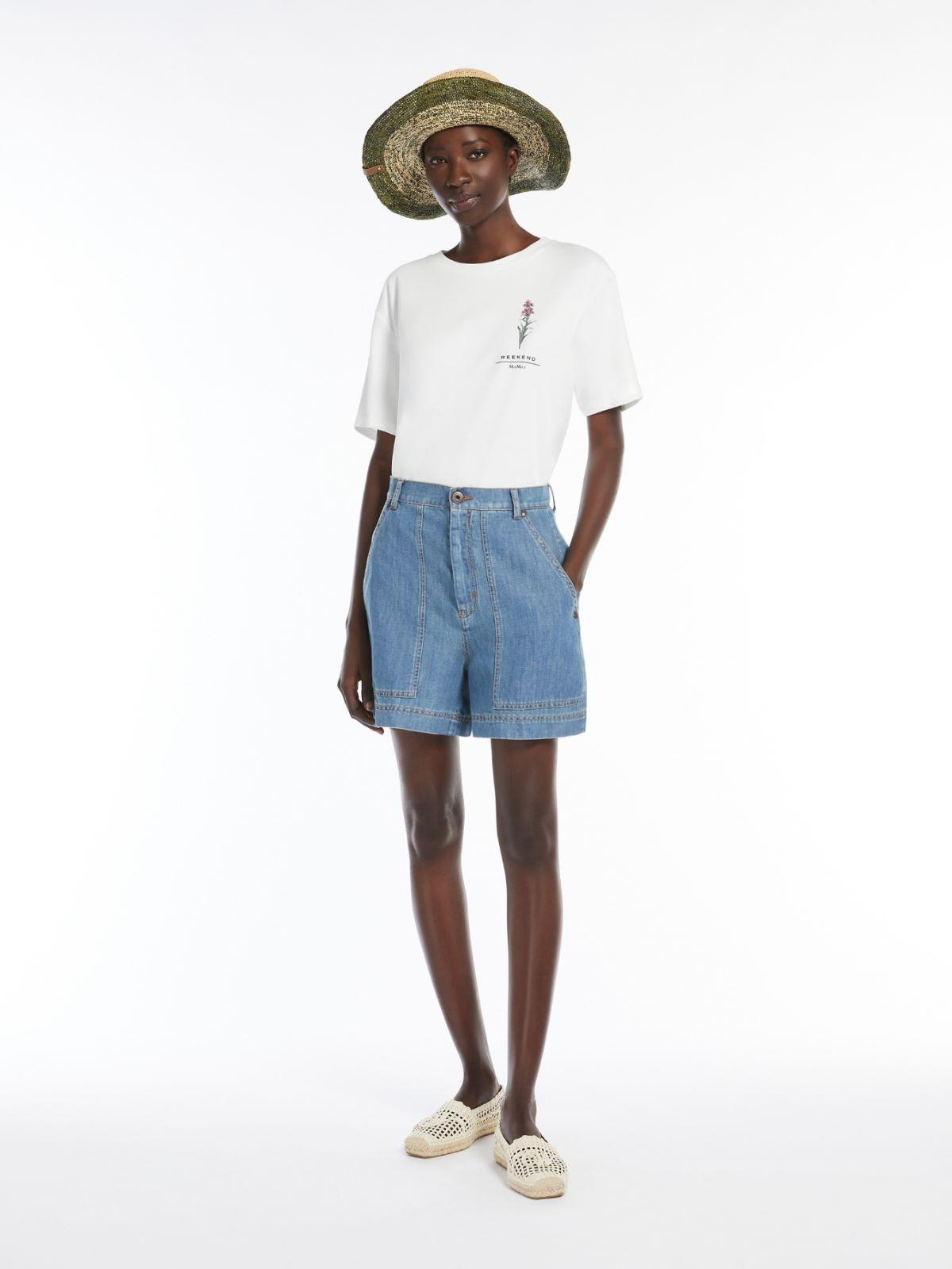 T-shirt in cotone con stampa LECCO 001 WEEKEND