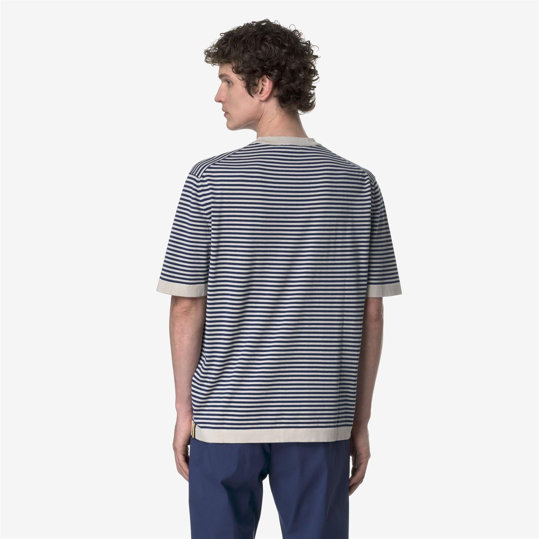 Maglia in cotone a righe COMBE STRIPES