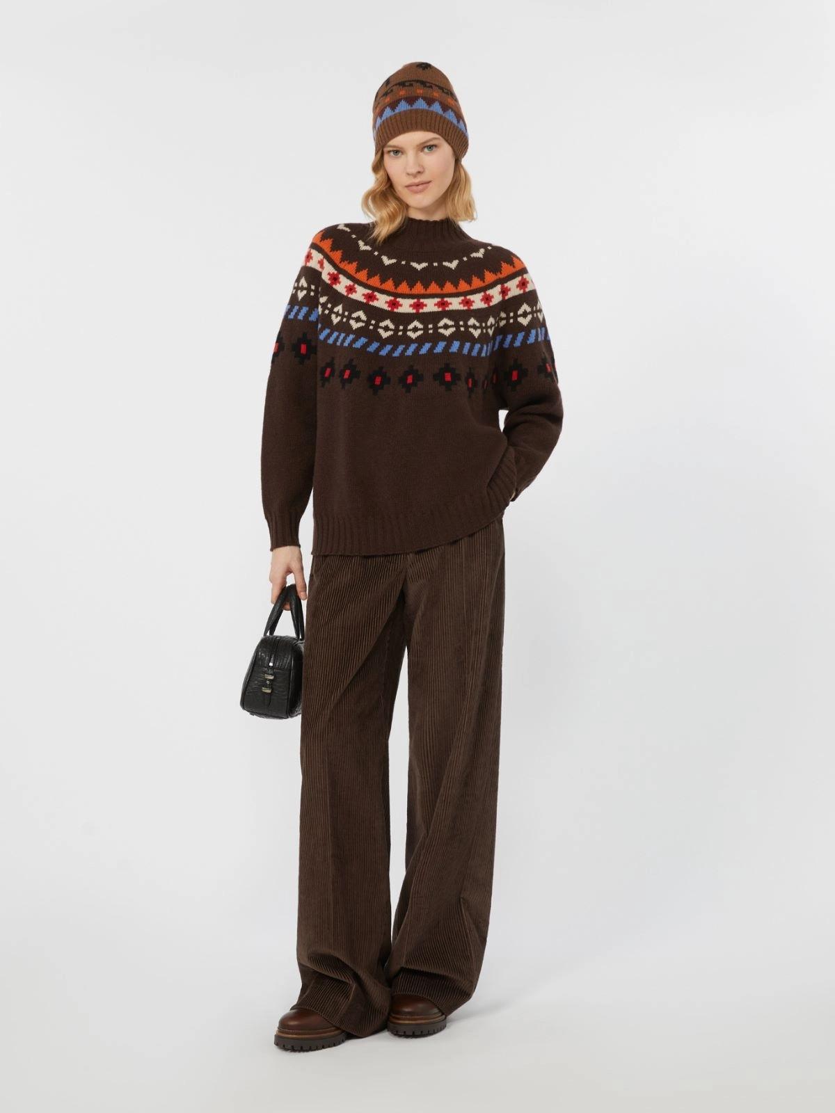 Maglia in lana jacquard HARDY 001 WEEKEND
