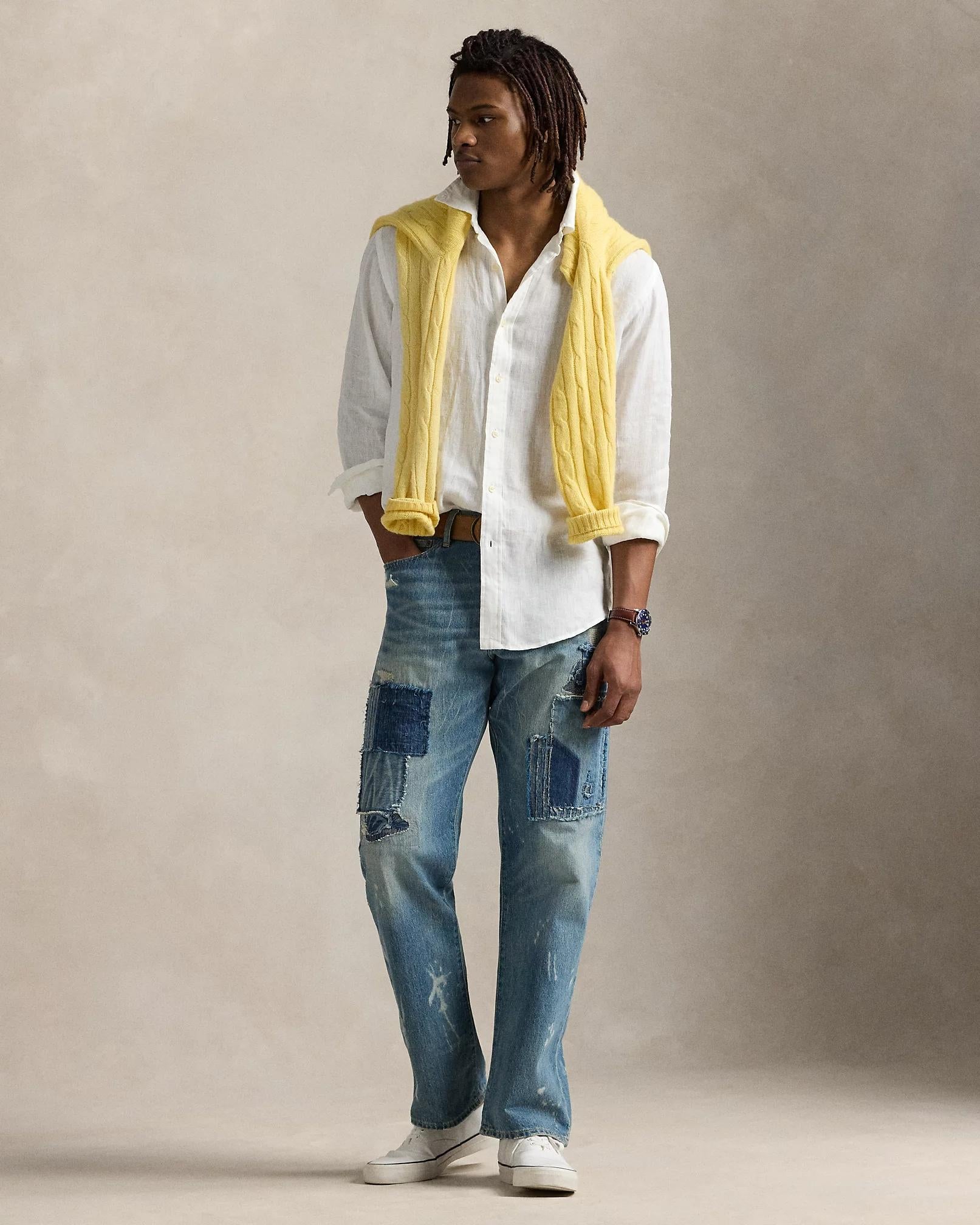 Camicia in lino Slim-Fit