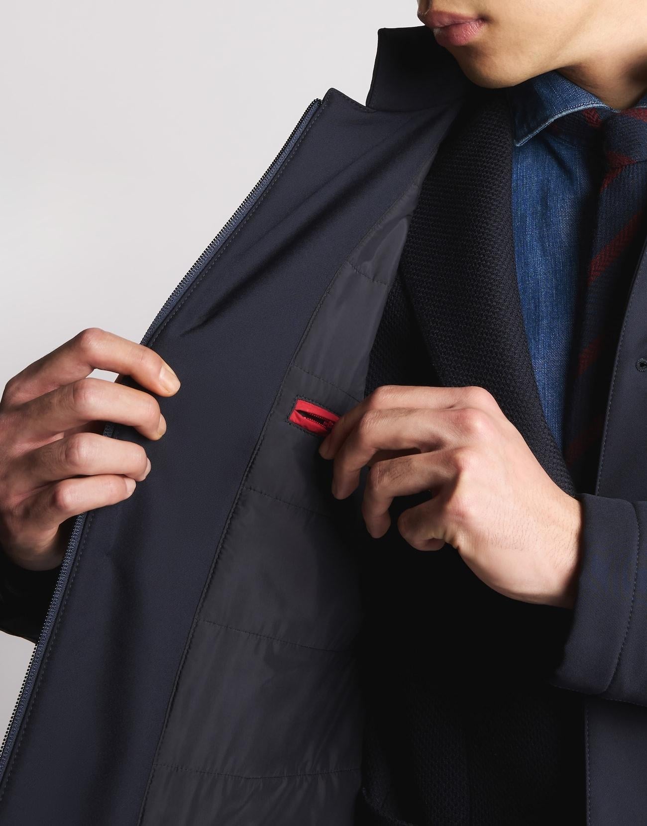Short Jacket in Jersey Stretch<BR/> NAM1951036JXRF U807 FAY