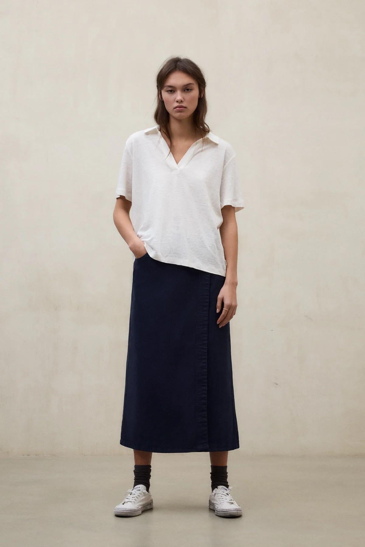 Maglietta Troms Bianca<BR/><BR/> TROMS 000 ECOALF