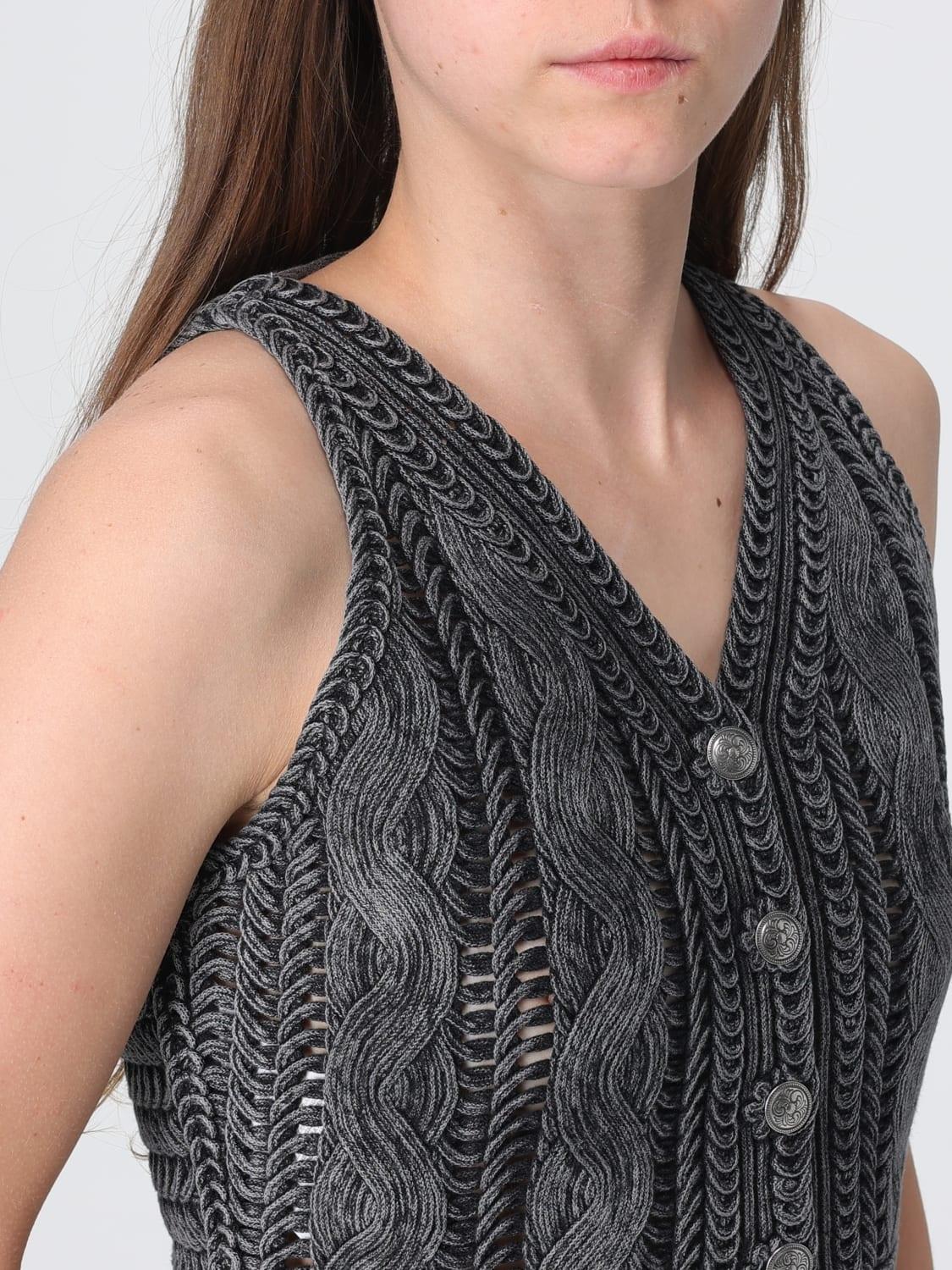 Gilet in maglia di cotone Myrtus Pinko<BR/> 106859A3BA I91 PINKO