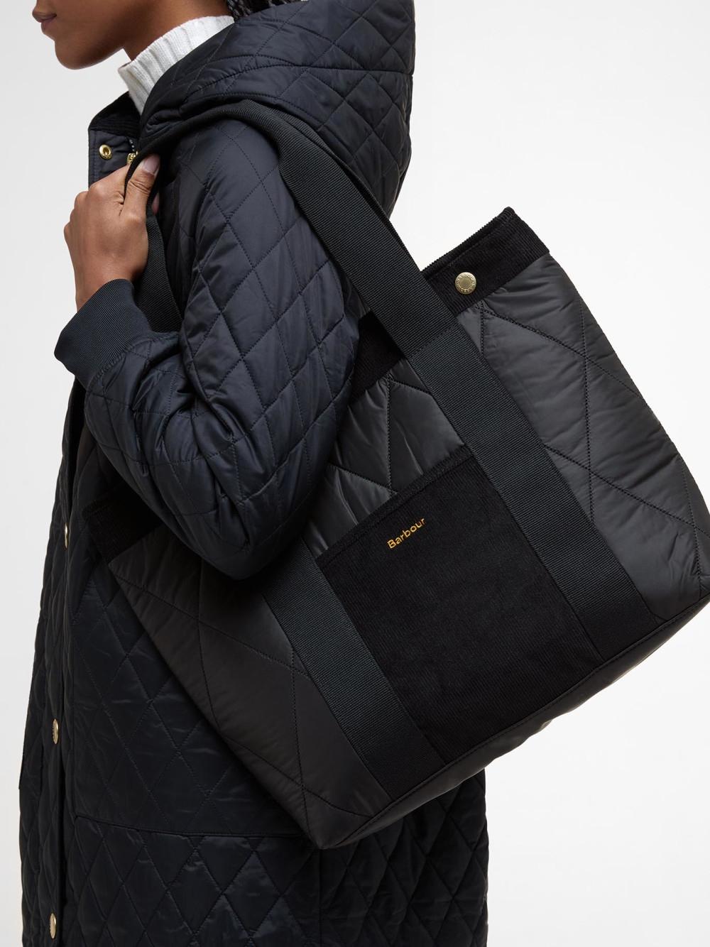 Borsa tote Healy trapuntata LBA0433LBA BK11 BARBOUR