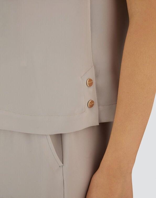 TOP CON SCOLLO A V IN LUCENT CADY<BR/> BL000021D12875S 1985 HERNO