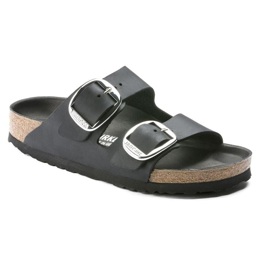 Ciabatta in pelle oleata Arizona Big Buckle