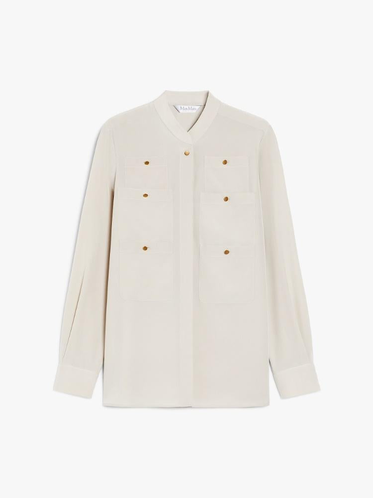 Camicia donna in crêpe de Chine di seta MAIELLA 035 MAX MARA