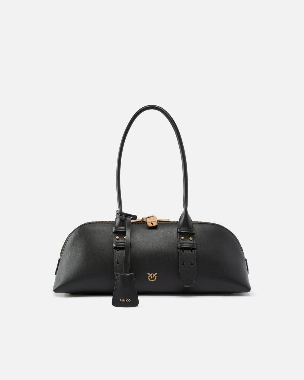 Borsa grande a spalla Escape Bag Horizontal in pelle 106169A0QO Z99Q PINKO