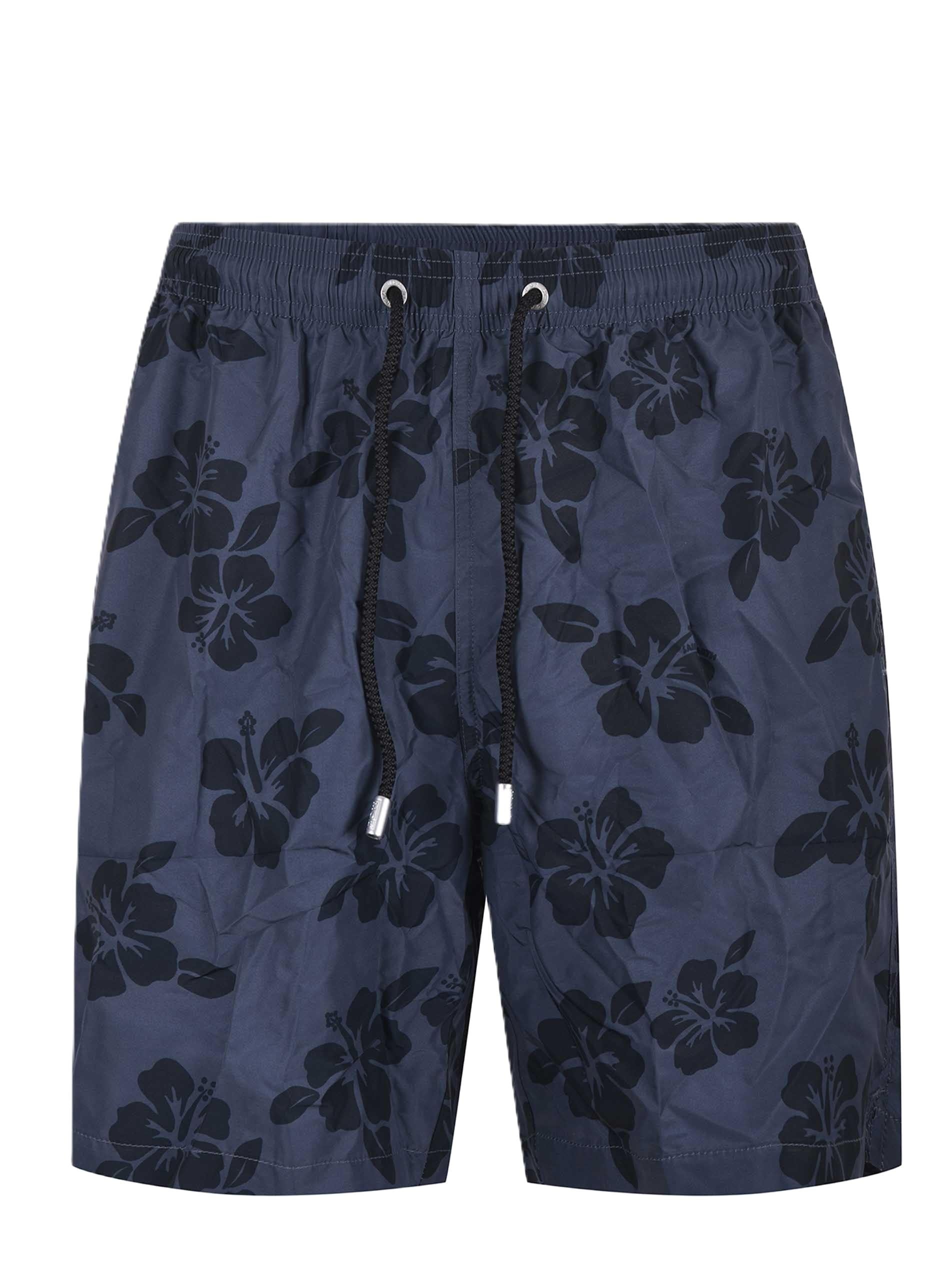 Pantaloncini da bagno Mc2 Saint Barth con stampa floreale<BR/> LIG0001 08493L MC2 SAINT BARTH