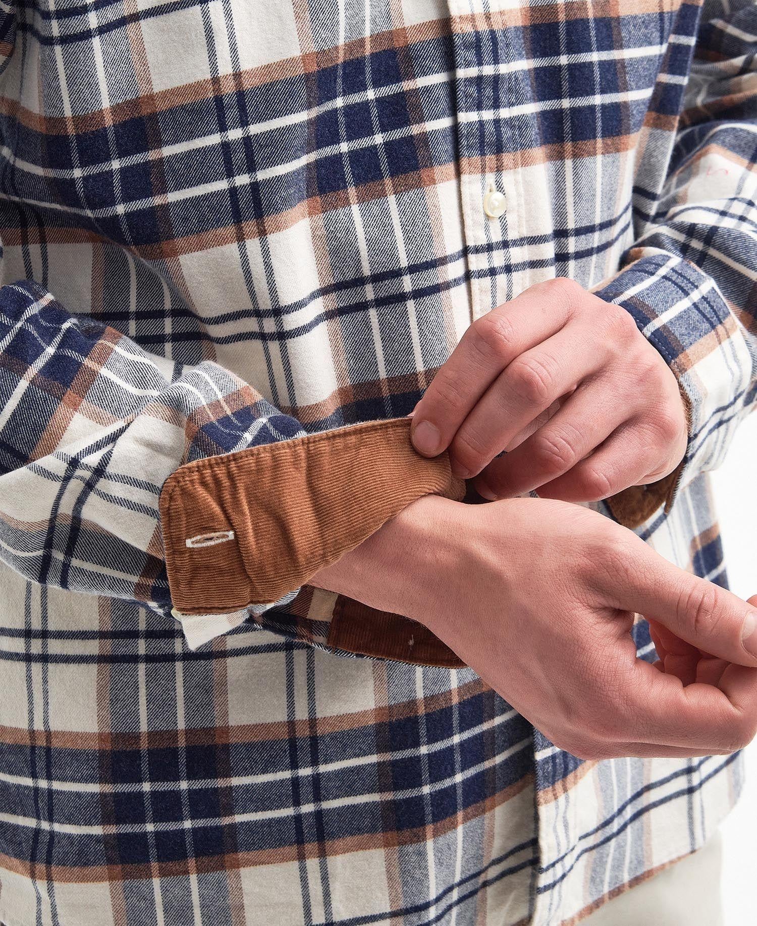 Camicia uomo in puro cotone a quadri