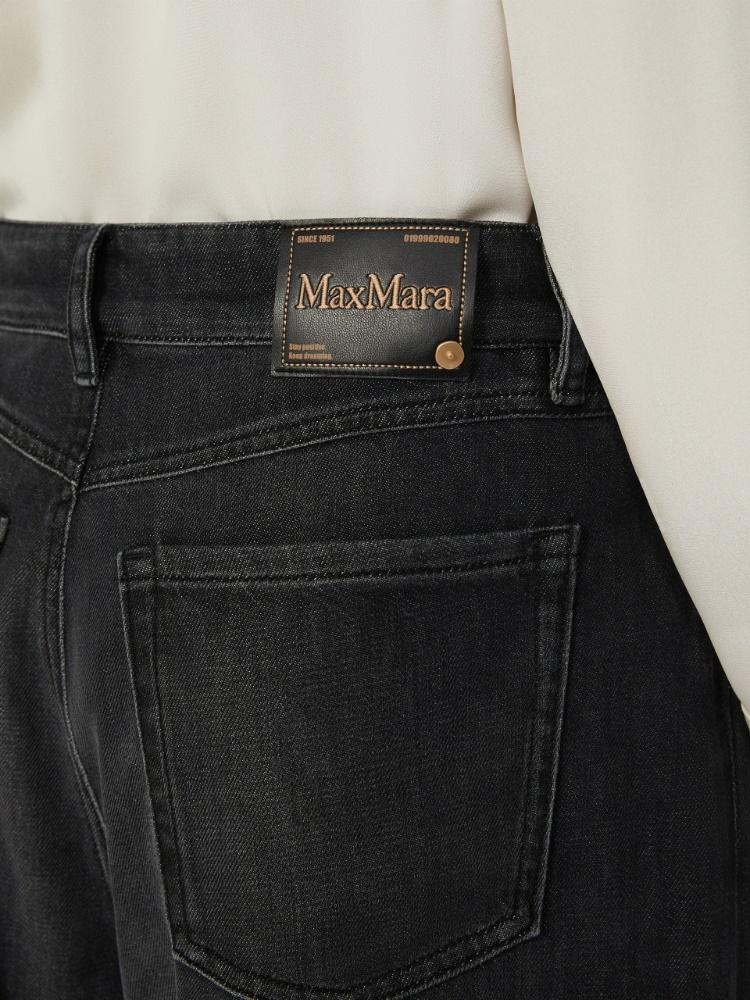 Jeans in denim con risvolto LUSSO 001 S MAX MARA