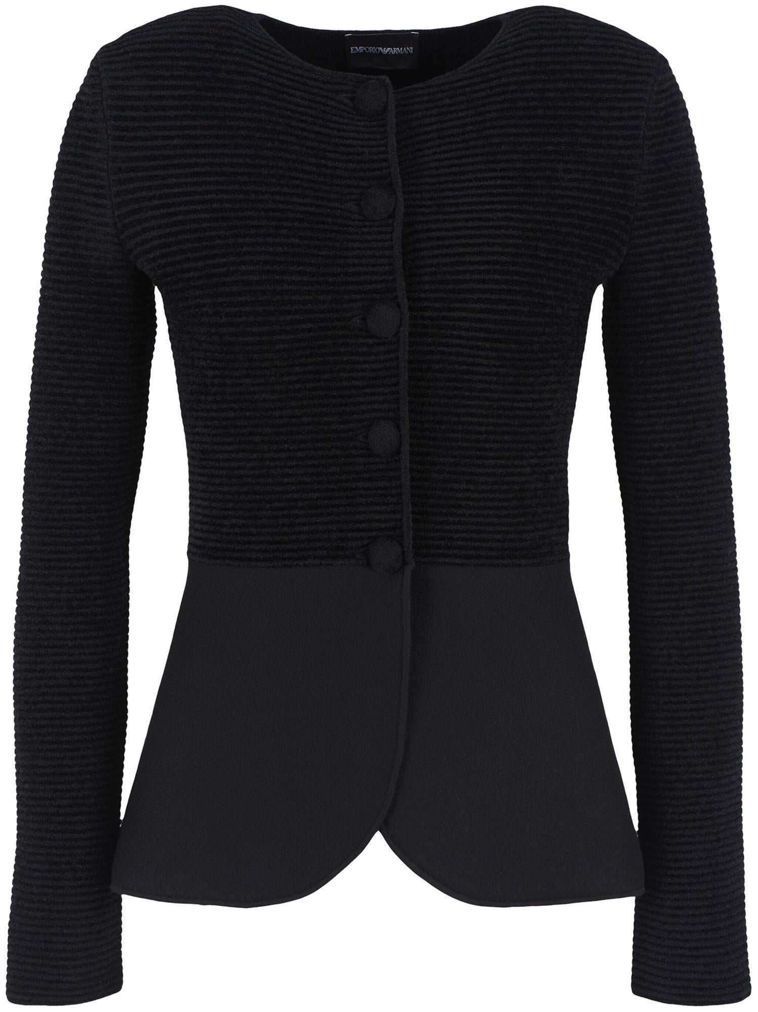 Giacca donna in tessuto ottoman 6D2GT12M21Z 0999 ARMANI