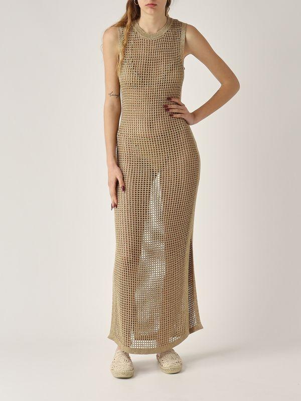 Abito donna Eileen in maglia lurex <BR/> EIE0001 08725L MC2 SAINT BARTH