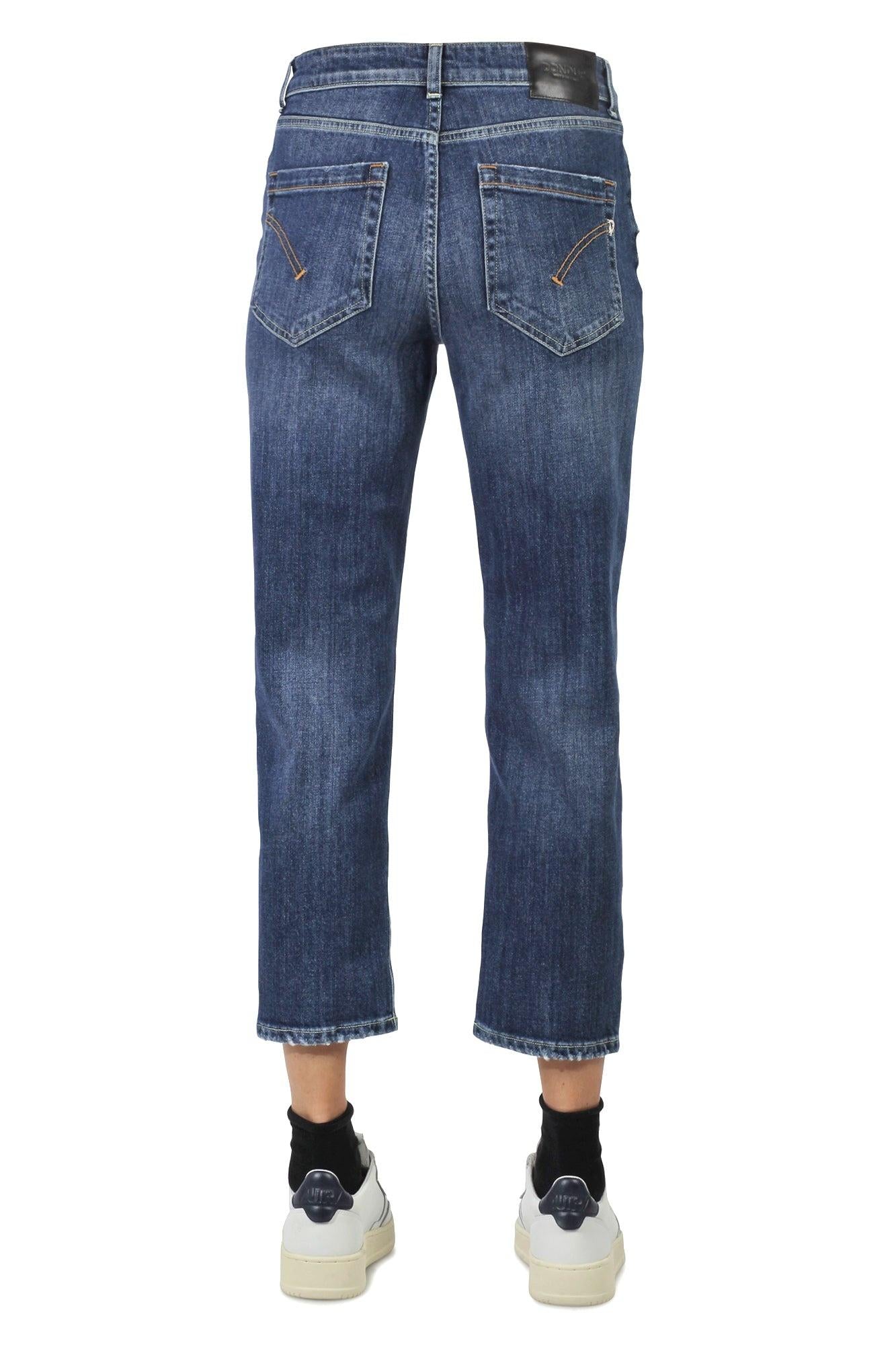 Jeans donna in cotone Koons gioiello