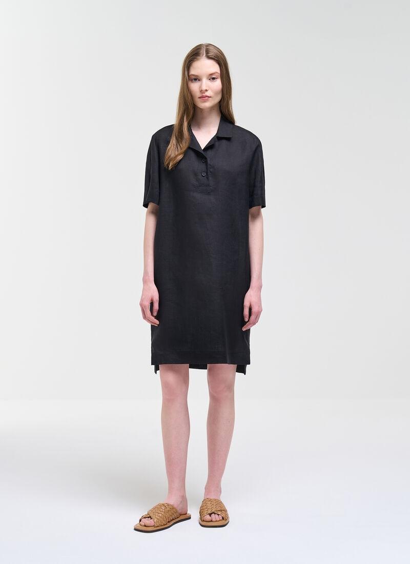 Vestito chemisier in lino<BR/> 88755AW 99 COLMAR