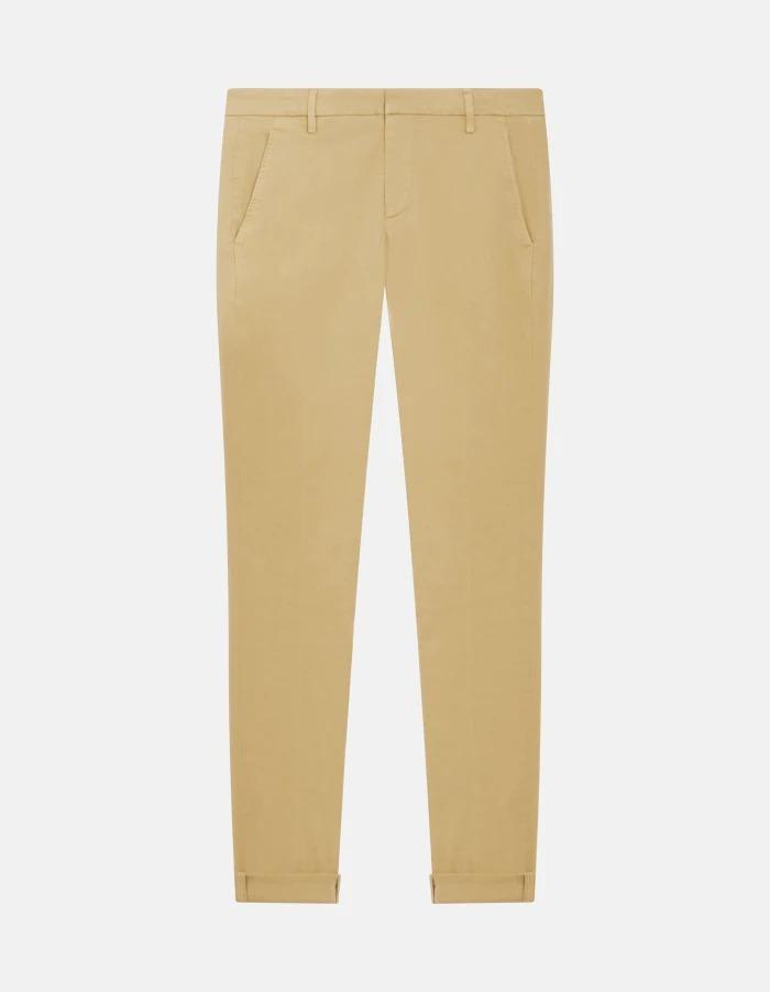 Pantaloni Gaubert slim in gabardina mano calda<BR/> UP235GSE043PTD 026 DONDUP