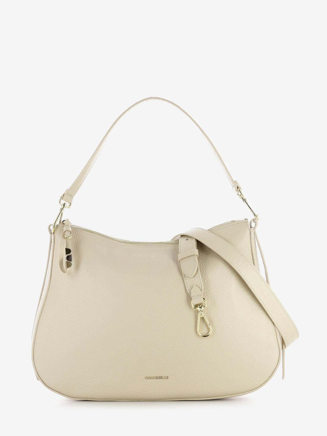 Handbag grained leather sandshell E1U45130101 N64 COCCINELLE