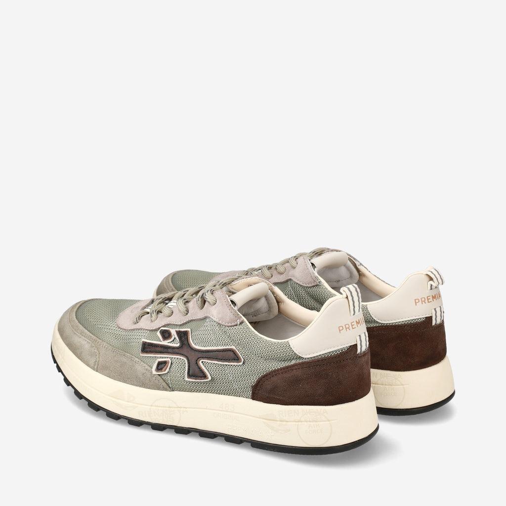 Scarpa uomo Nous in tessuto tecnico e camoscio.