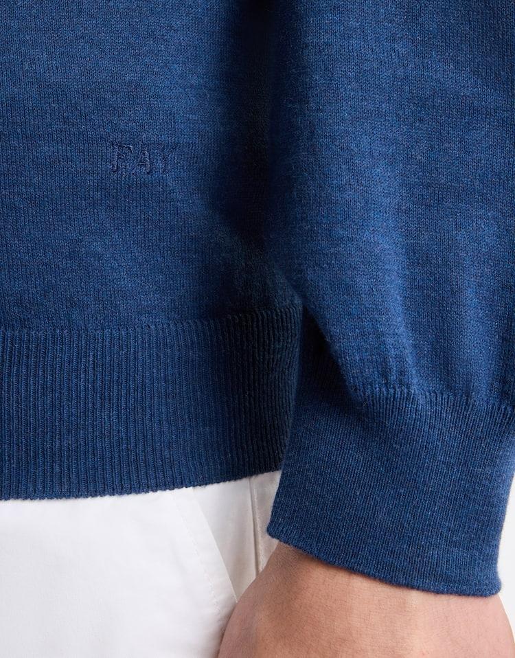 Pull Girocollo in Cotone<BR/> NMMC1501730VHY 043A FAY
