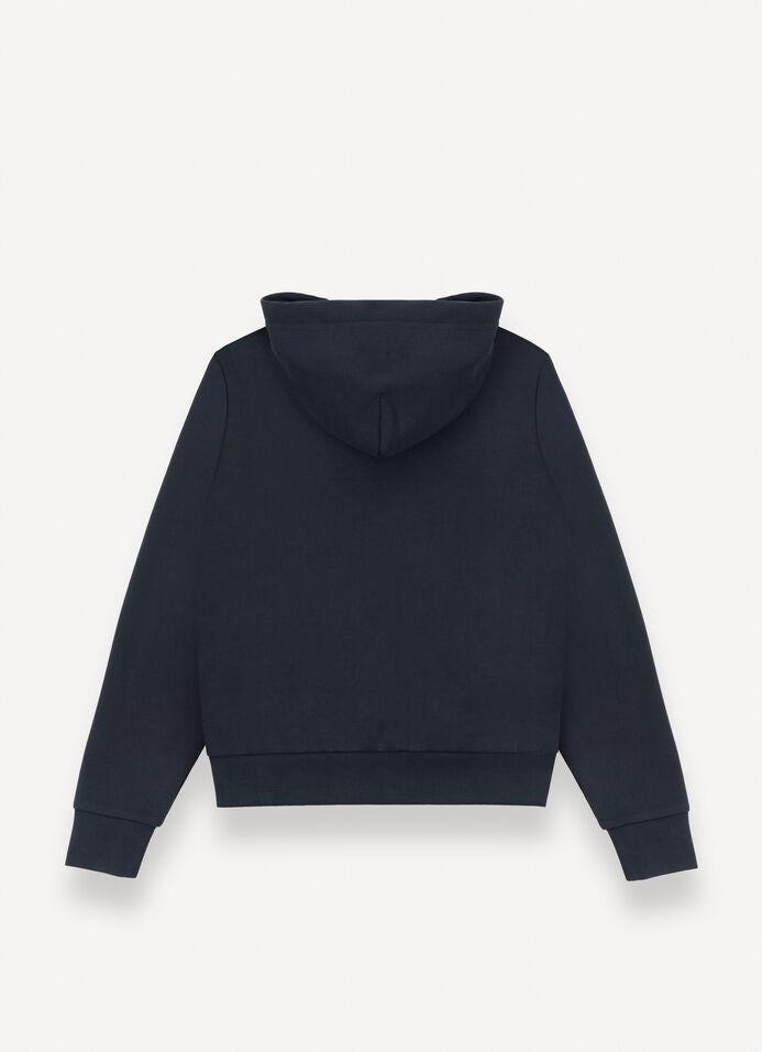 Felpa full zip in cotone modal<BR/> 92101YH 99 COLMAR