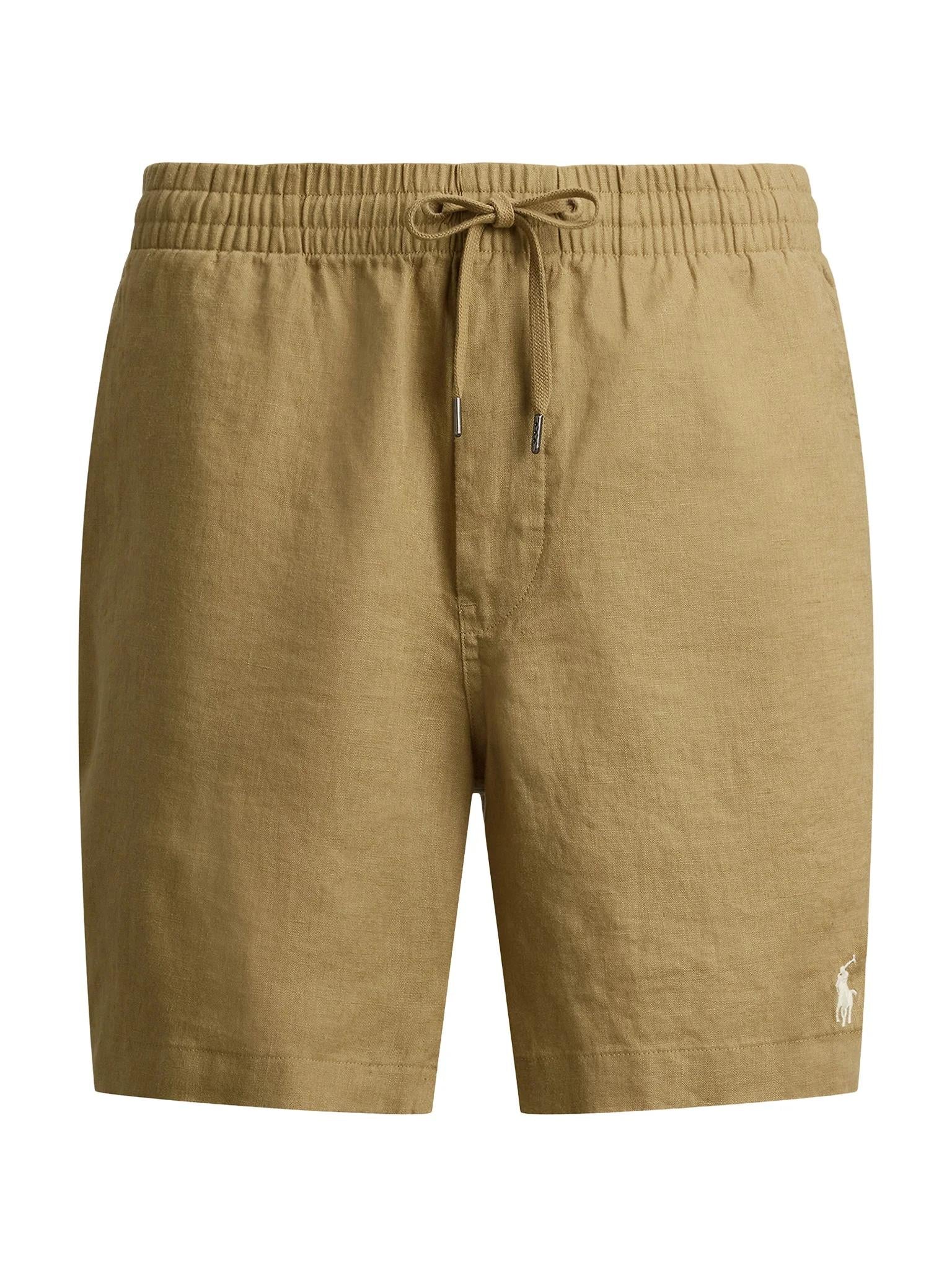 Pantaloncini puro lino con coulisse 710P08205 503 RALPH LAUREN