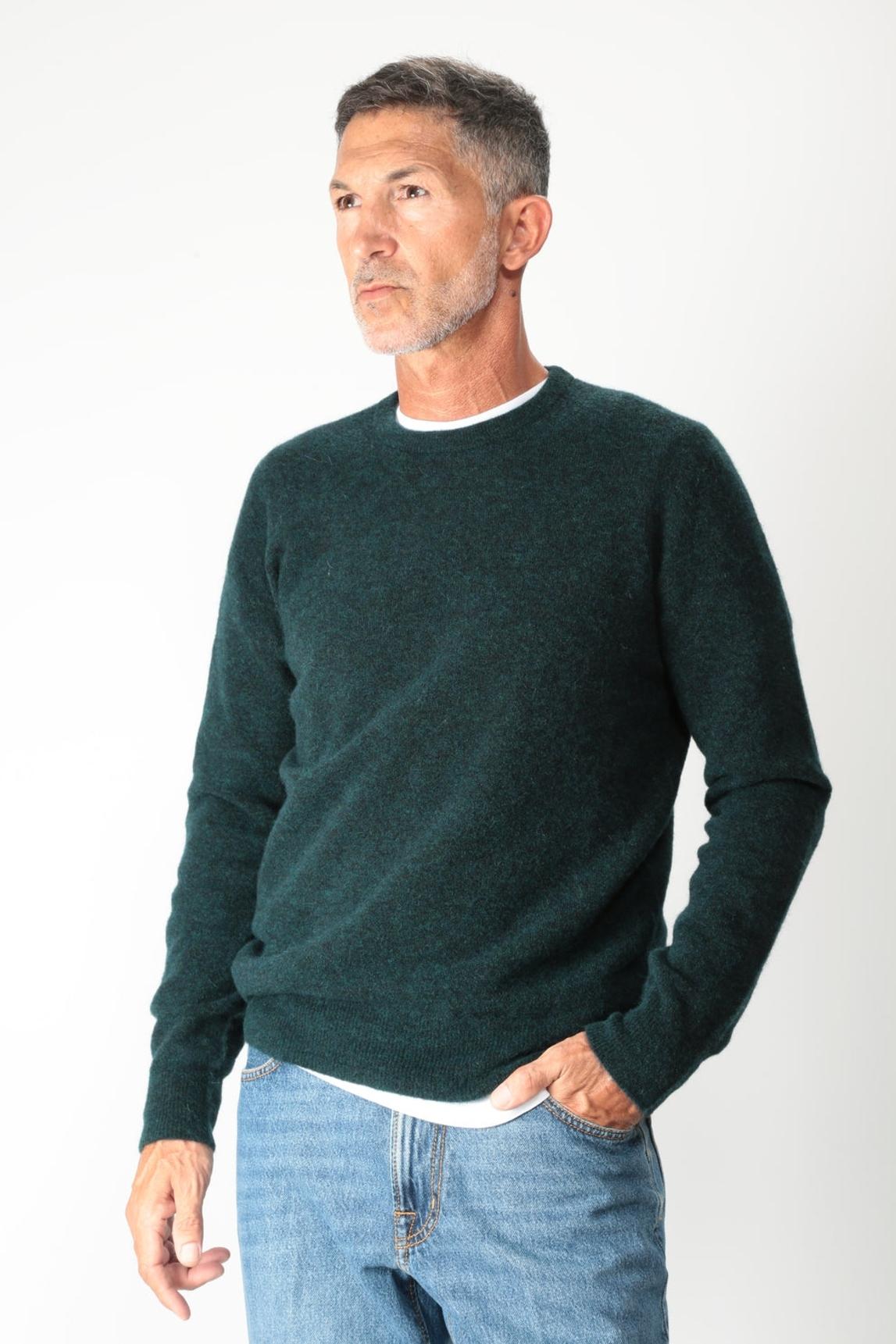 Maglia uomo in misto lana girocollo 253M14001 M1426 ROBERTO COLLINA