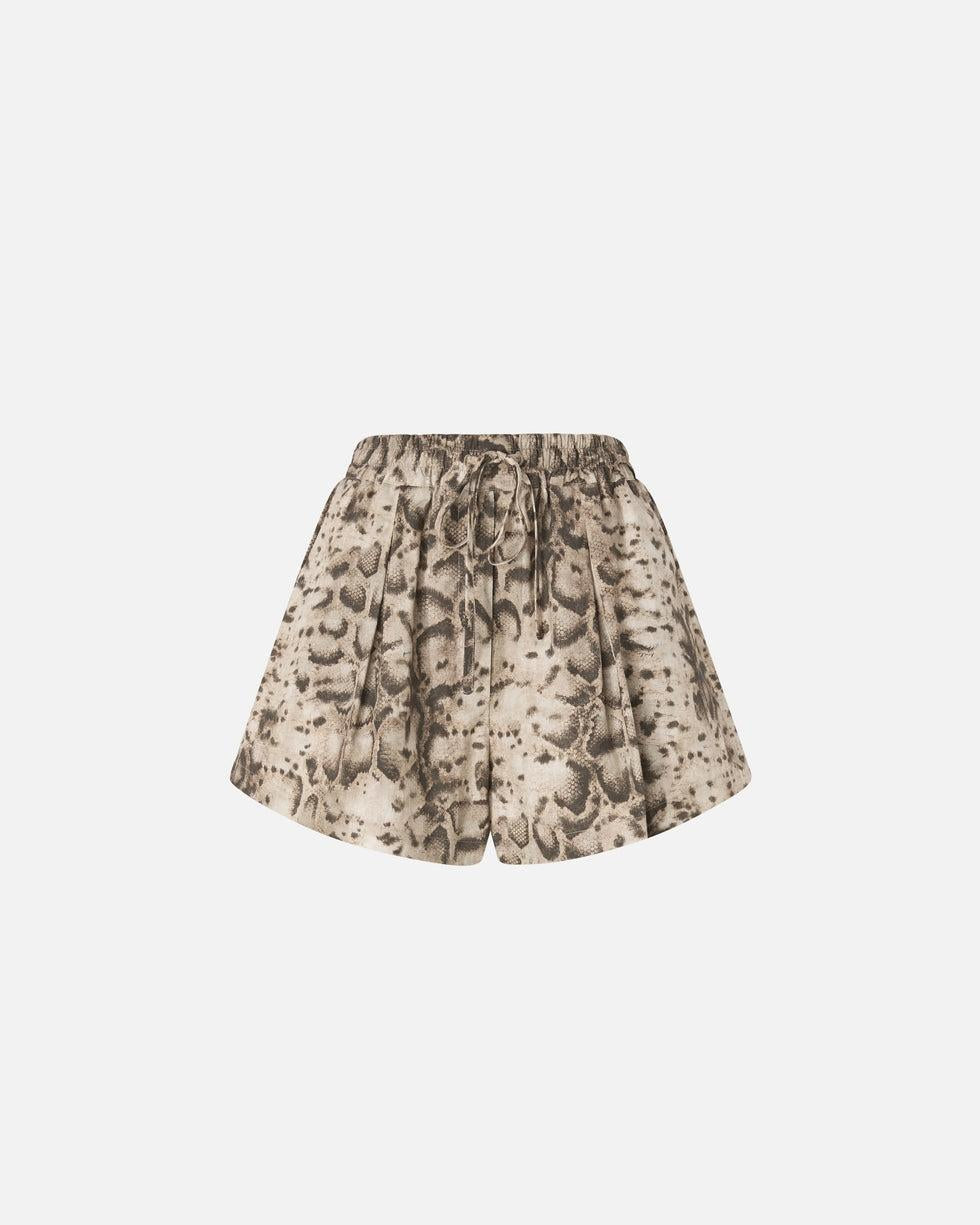 Shorts con motivo snake<BR/> 106964A3B1 CZ9 PINKO