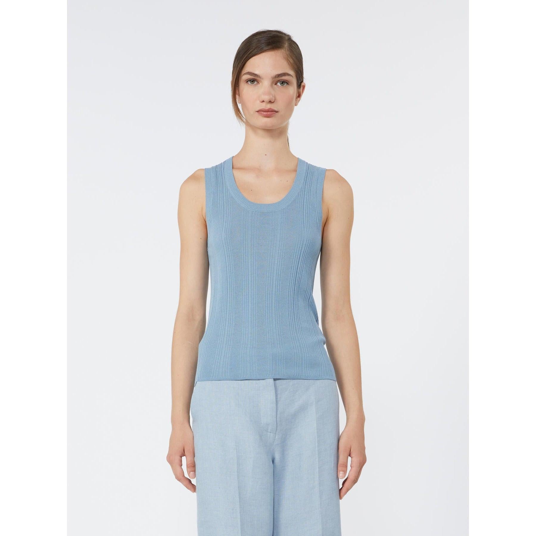 WKDCOSE<BR/>Canotta in filato di viscosa<BR/> WKDCOSE 005 WEEKEND