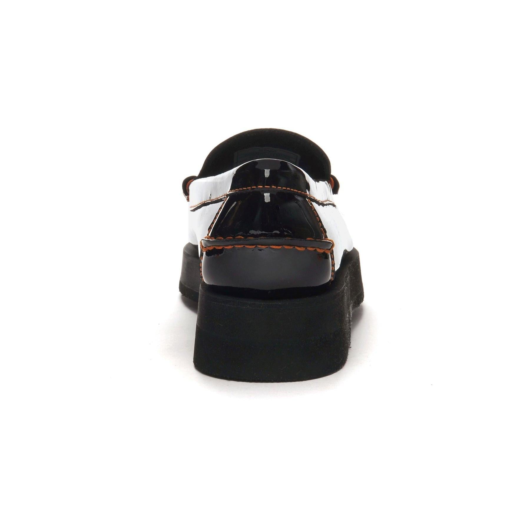 Kara shiny leather moccasin