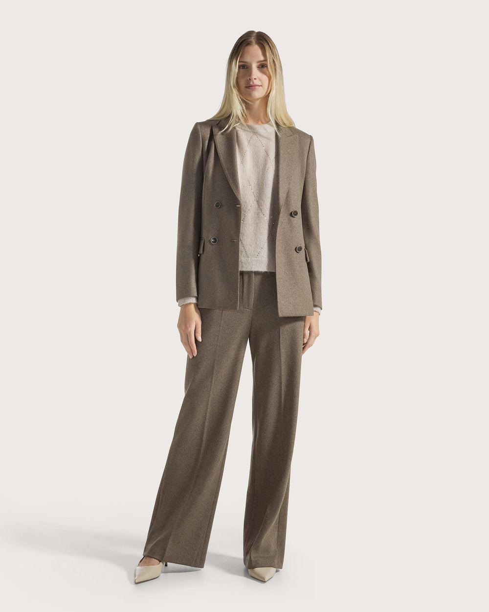 Giacca doppiopetto in flanella GI0736130101 055 SEVENTY