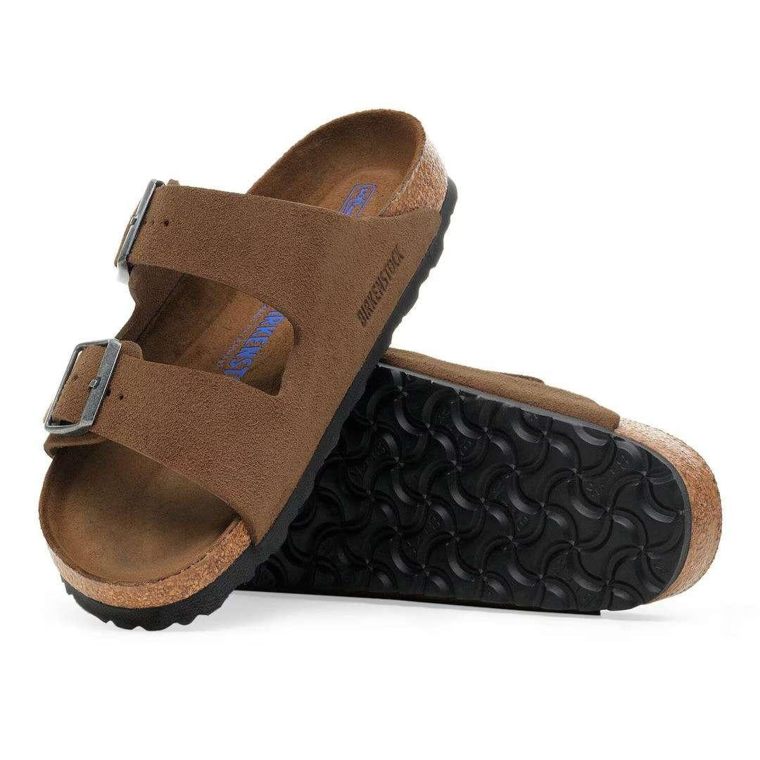 Ciabatta Arizona plantare morbido 1030865ARIZONA DARKTEA BIRKENSTOCK