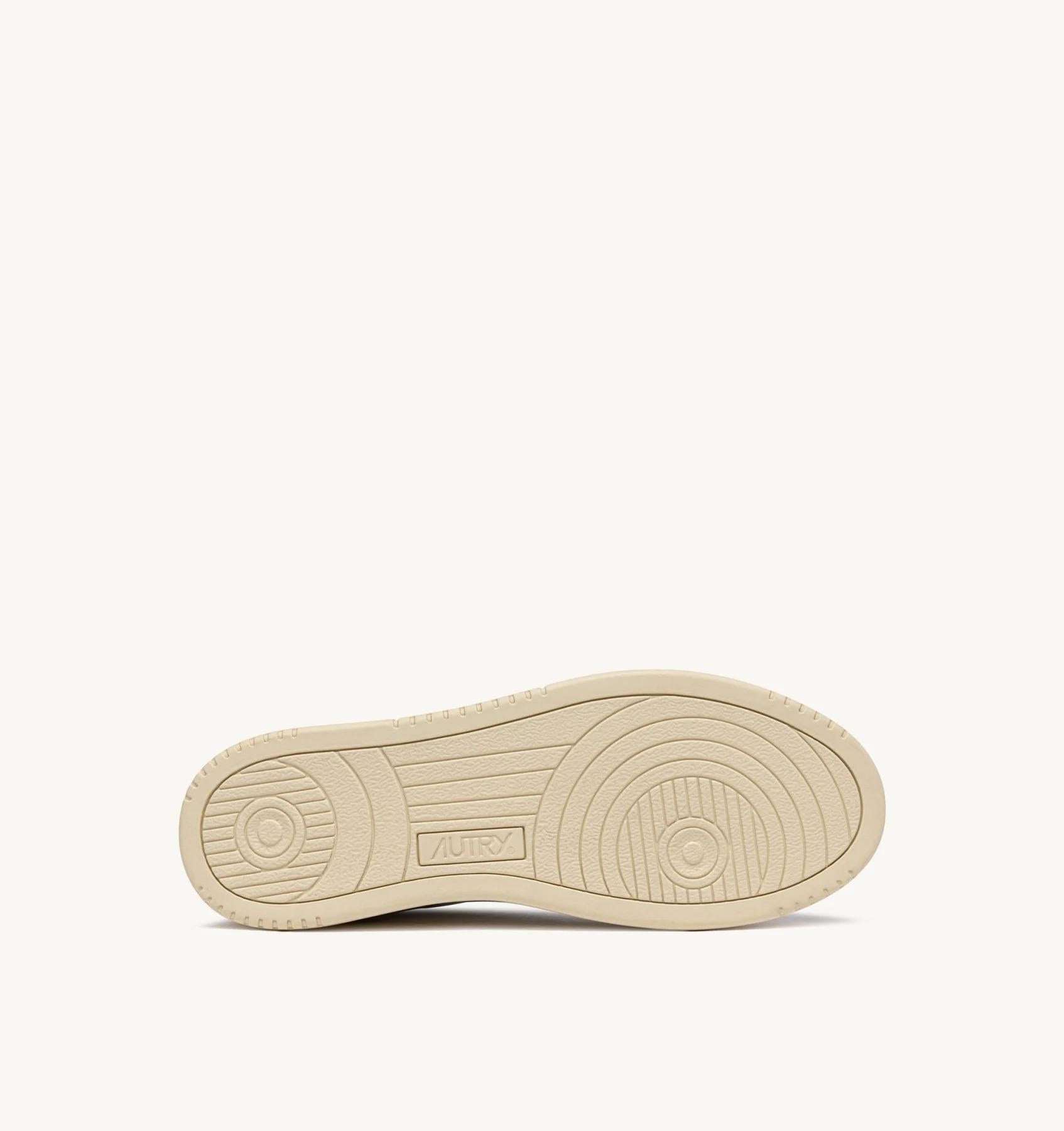 SNEAKERS MEDALIST LOW IN SUEDE E PELLE BIANCA E MOREL AULM LS01 AUTRY ACTION SHOES