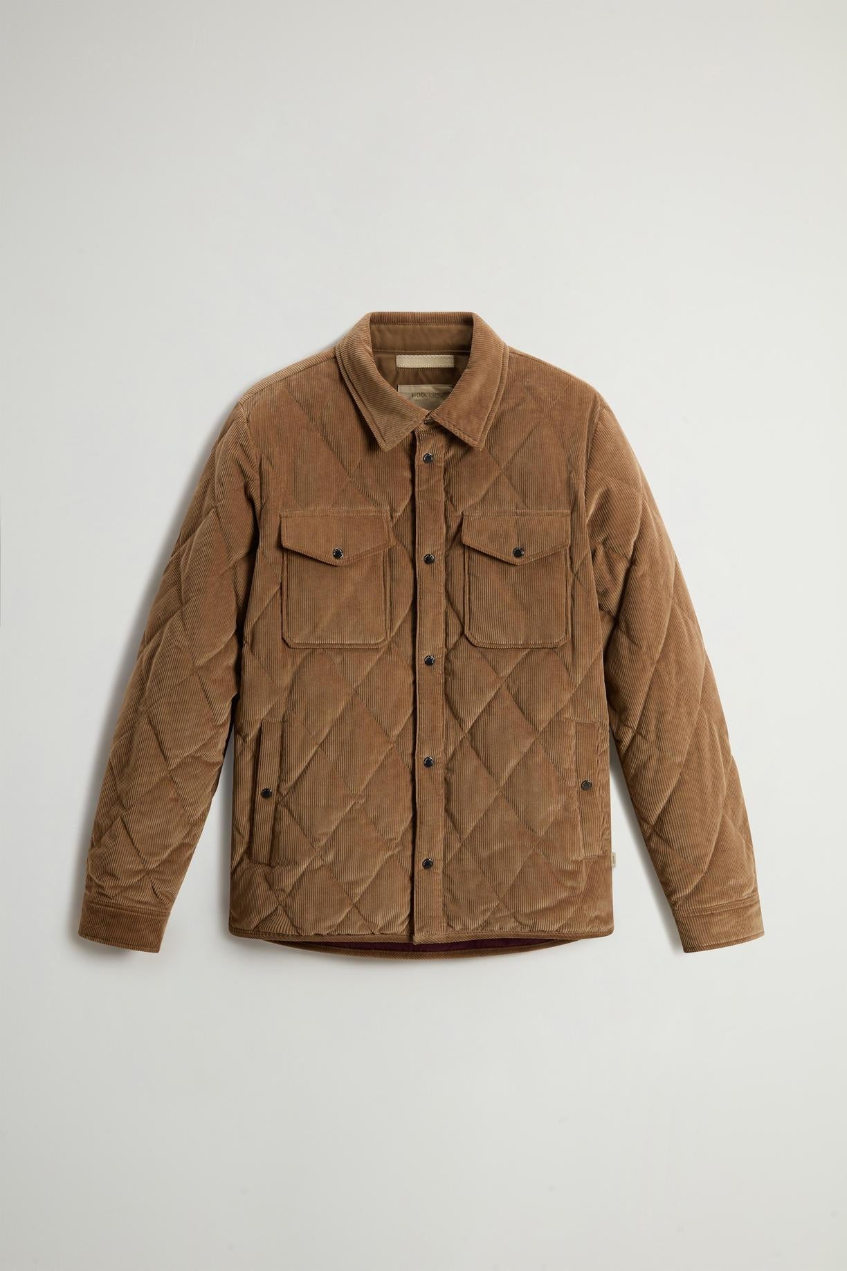 Giacca a camicia Alaskan in velluto a coste<BR/> CFWOOS2014MRUT5017 746 WOOLRICH