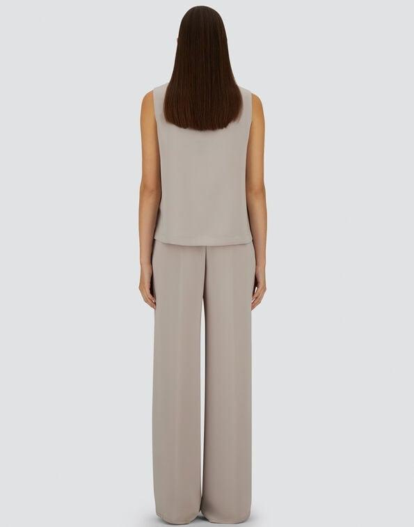 TOP CON SCOLLO A V IN LUCENT CADY<BR/> BL000021D12875S 1985 HERNO
