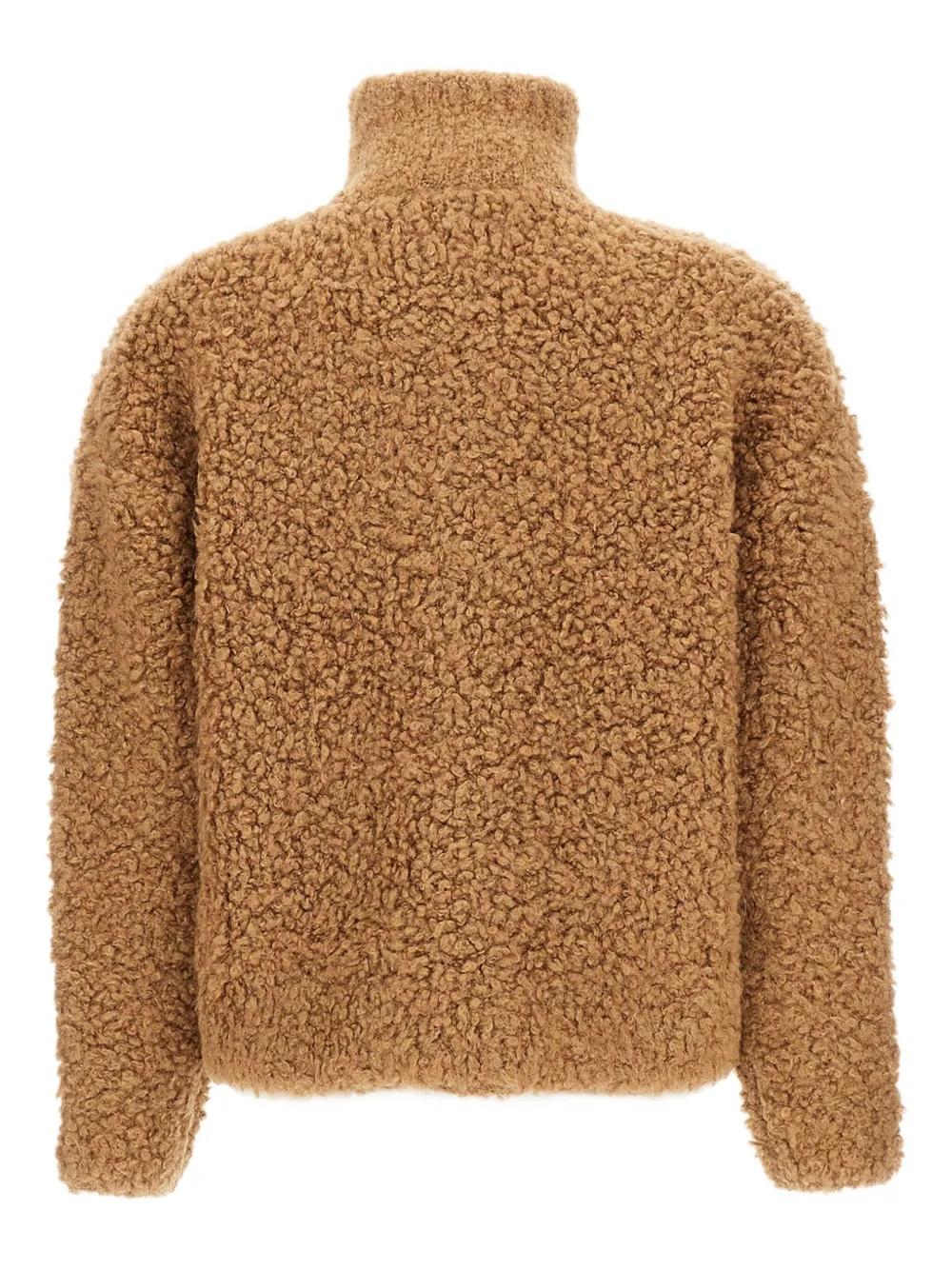 Cardigan con zip a collo alto<BR/><BR/> OGGETTI 003 MAX MARA STUDIO