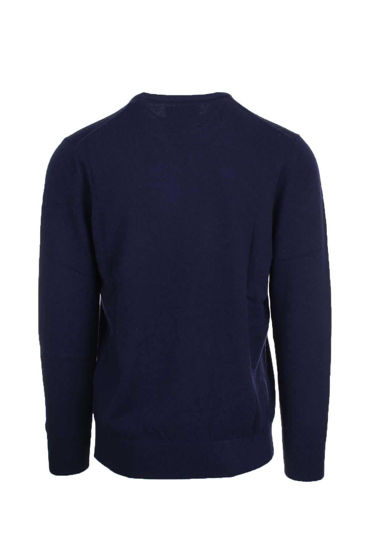 Maglione in misto lana Heron Light con ricamo La cnon si vive di solo gin HER0024 03485I MC2 SAINT BARTH