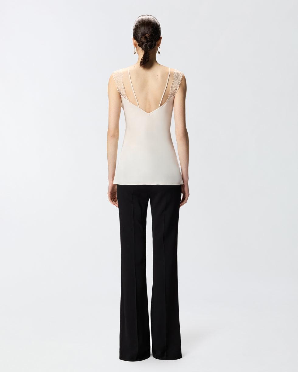 Top lingerie con pizzo<BR/> 106623A385 P97 PINKO