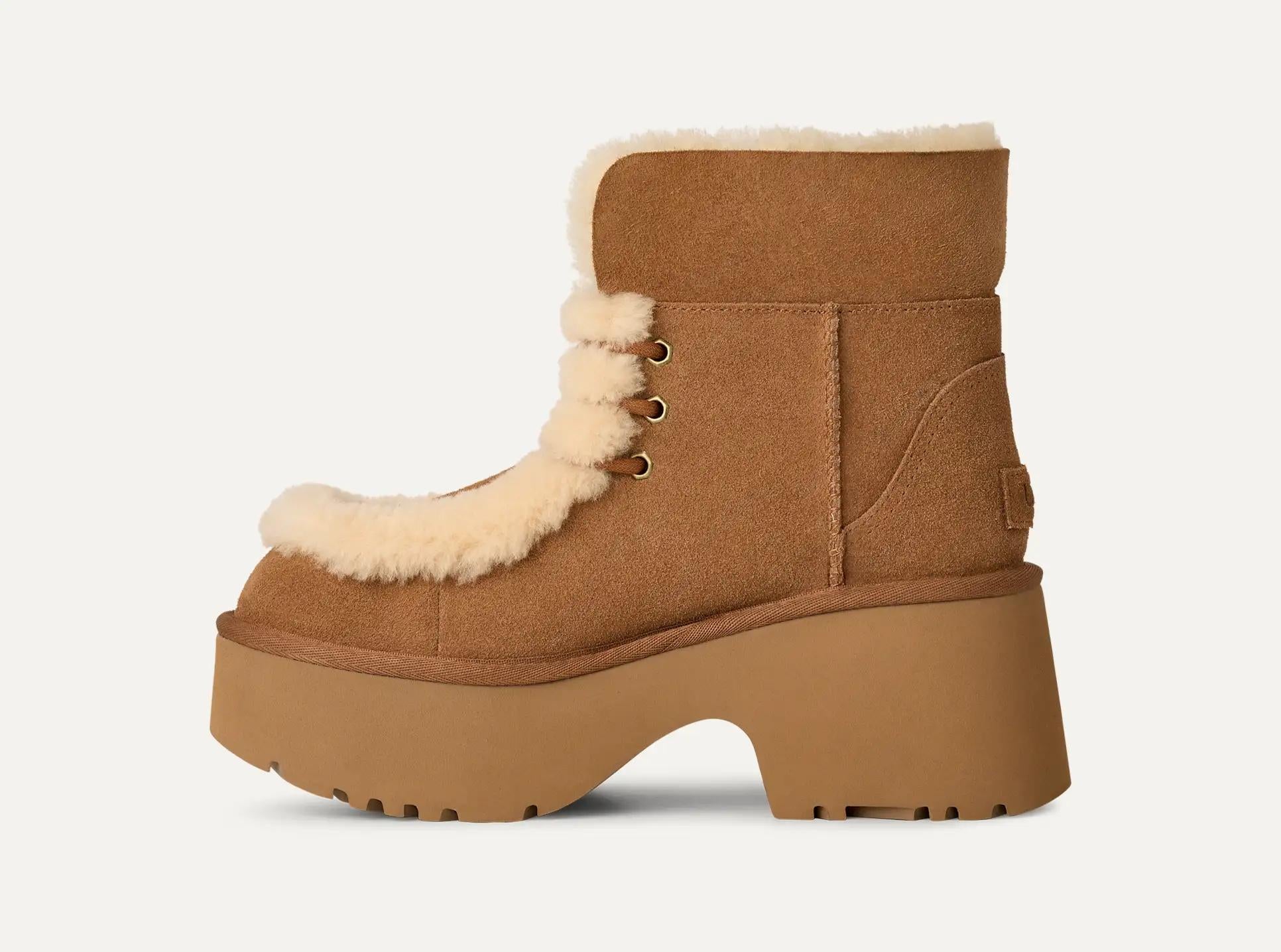 Donna Stivali Classic Esmee Lace Up 1171532 CHE UGG