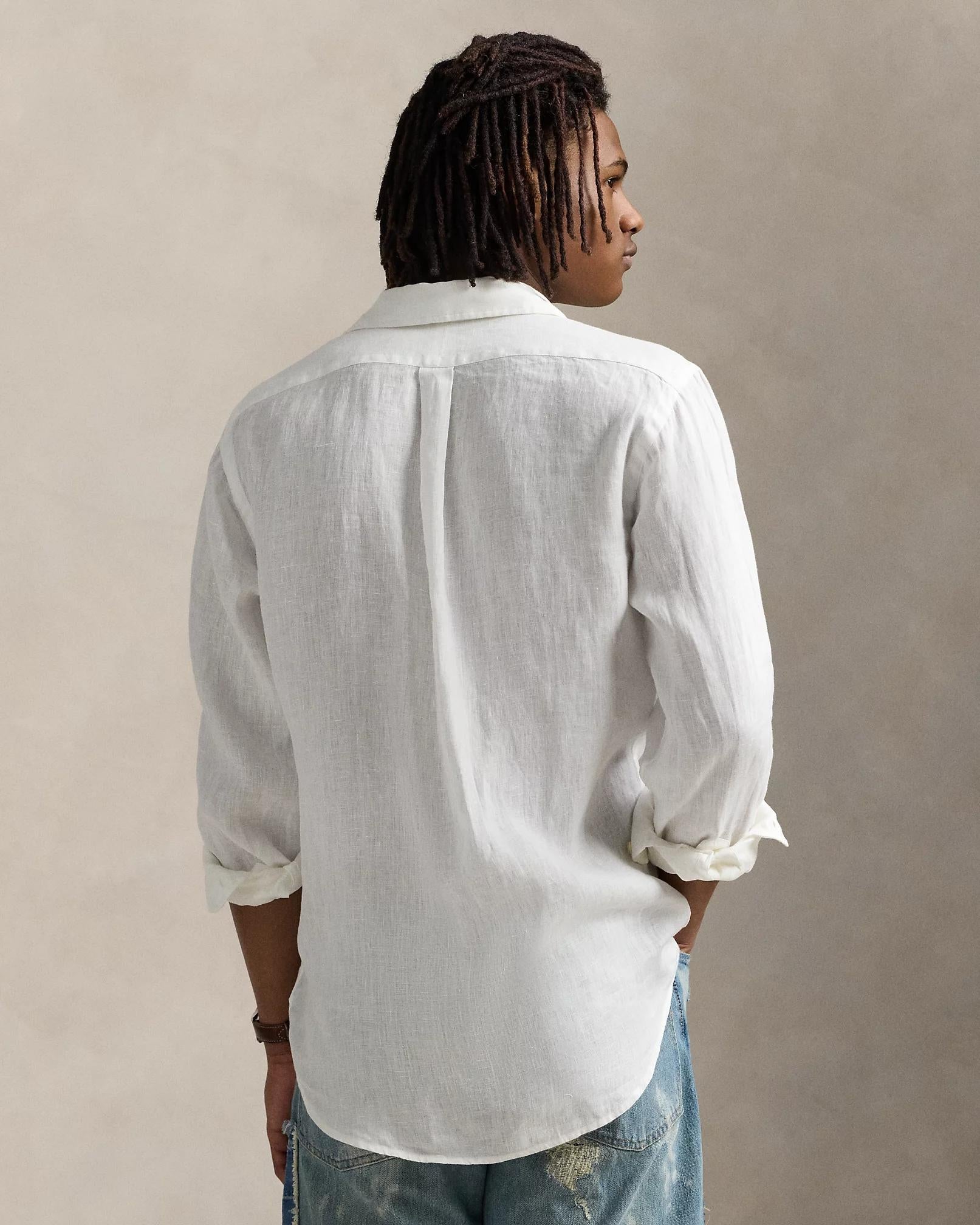 Camicia in lino Slim-Fit