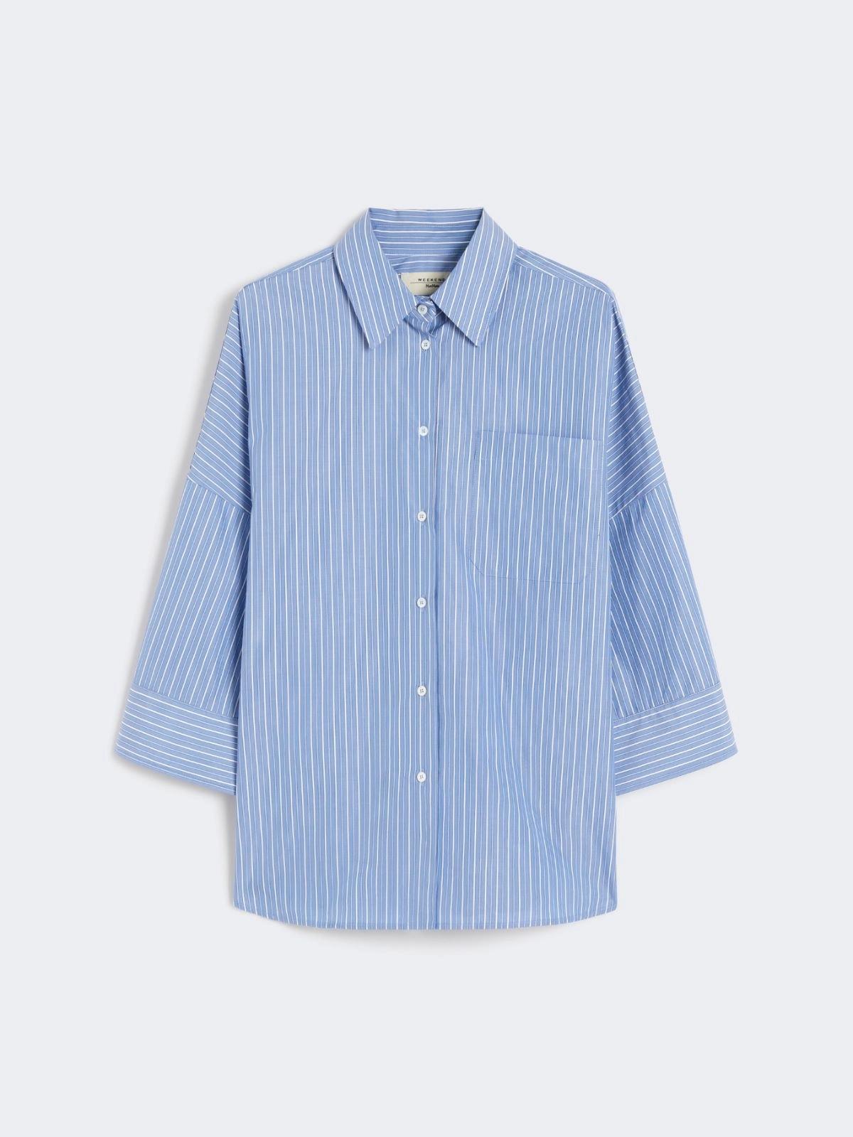 Camicia over in popeline ZAVORRA 004 WEEKEND