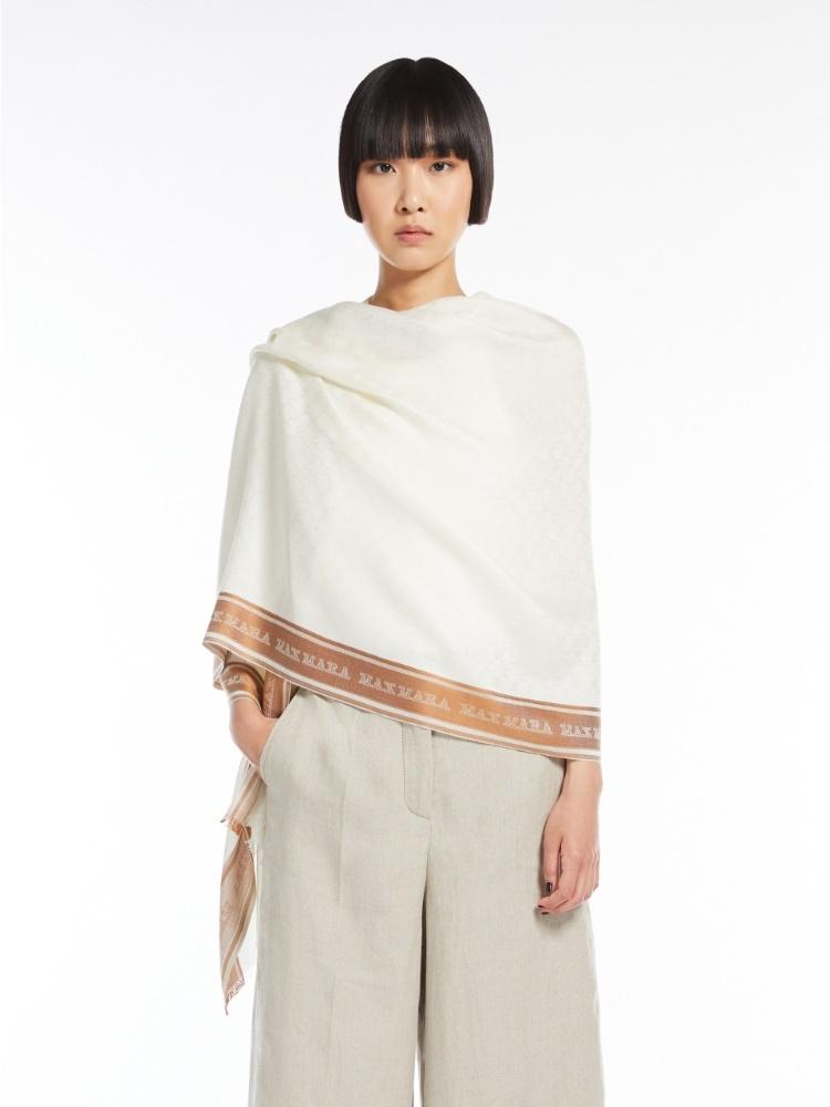 Stola in seta, cachemire e lana<BR/> MADRE 001 MAX MARA ACCESSORI