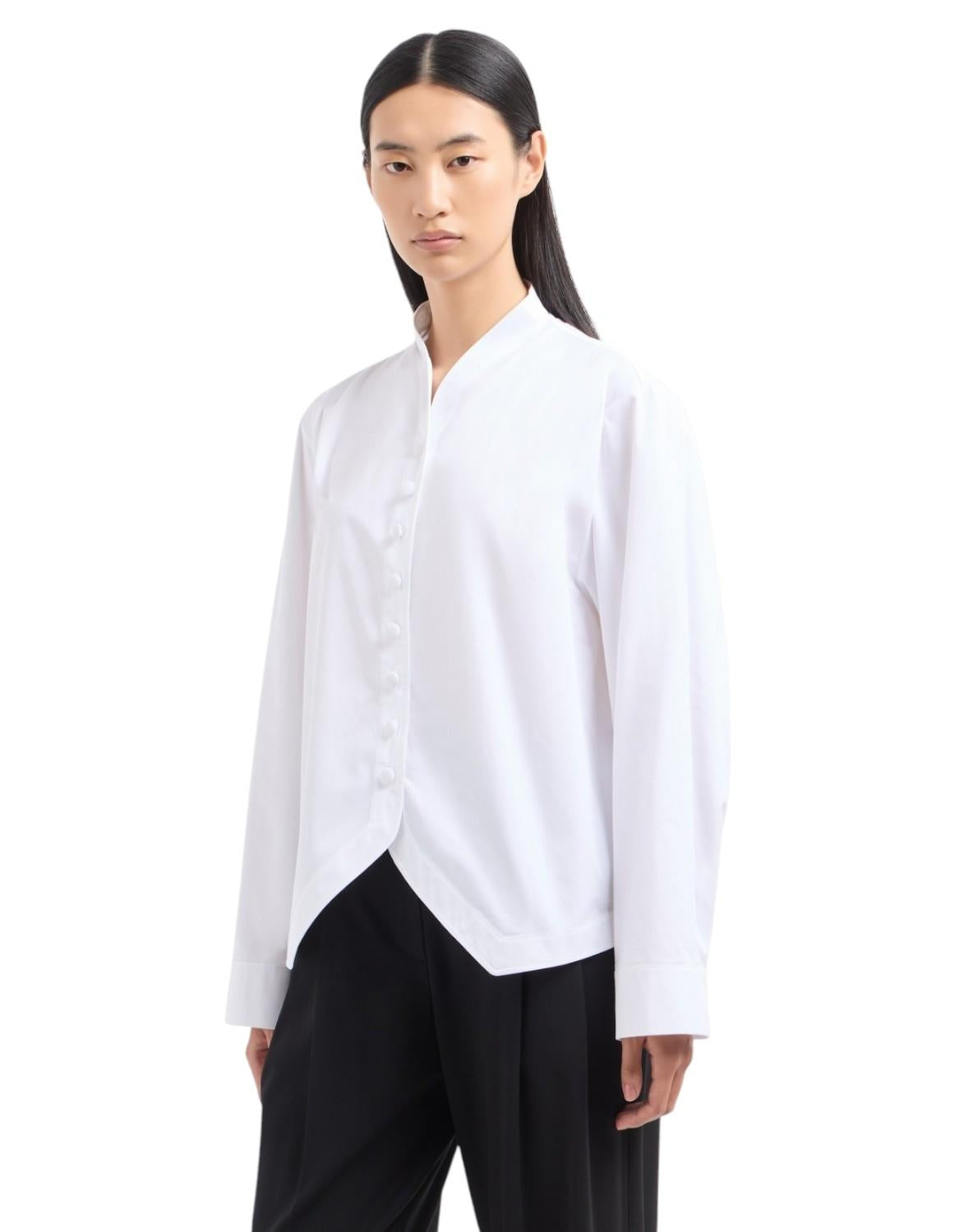Camicia in puro cotone EW000765AF12441 U0002 ARMANI