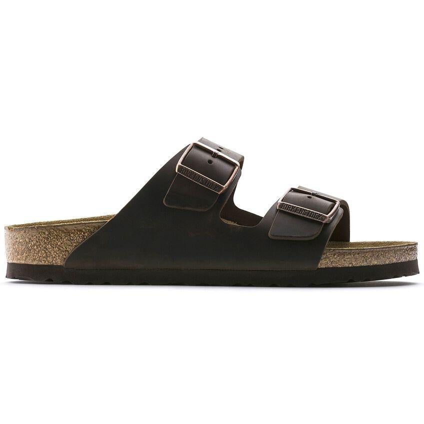 Ciabatta Arizona unisex in pelle oleata 052533ARIZONA HABANA BIRKENSTOCK